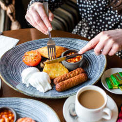 Full Scottish Breakfast at Gretna Hall Hotel